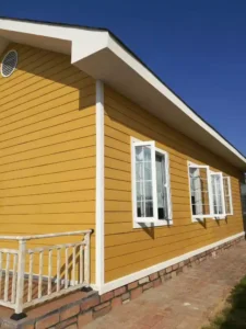 Outside decoration drywall wood grain exterior wall cladding