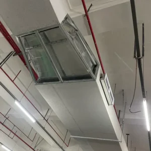 Fireproof calcium silicate board for internal cladding