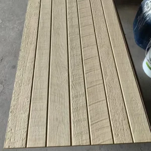 Waterproof Non-Asbestos 6mm Wood Grain Cement Sheet