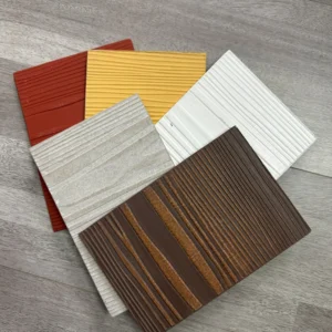 A1 fire rated wood grain cement cladding