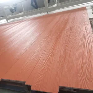 A1 fire rated wood grain cement cladding