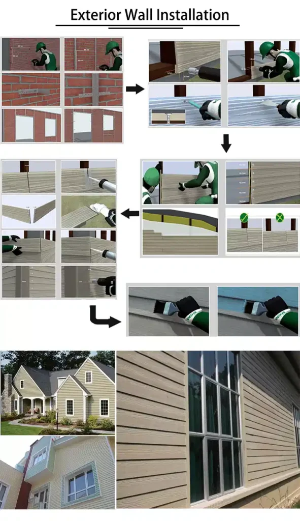 9 Wood Grain Fiber Cement Siding Board