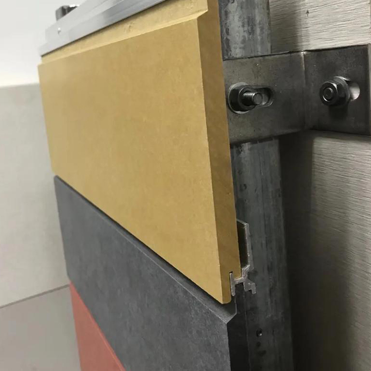 through-color fiber reinforced cement board
