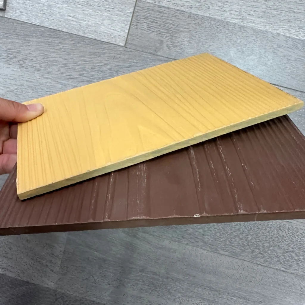 Cement wood grain fiber board manufacturers